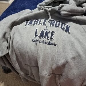 Gray Table Rock Lake Hoodie